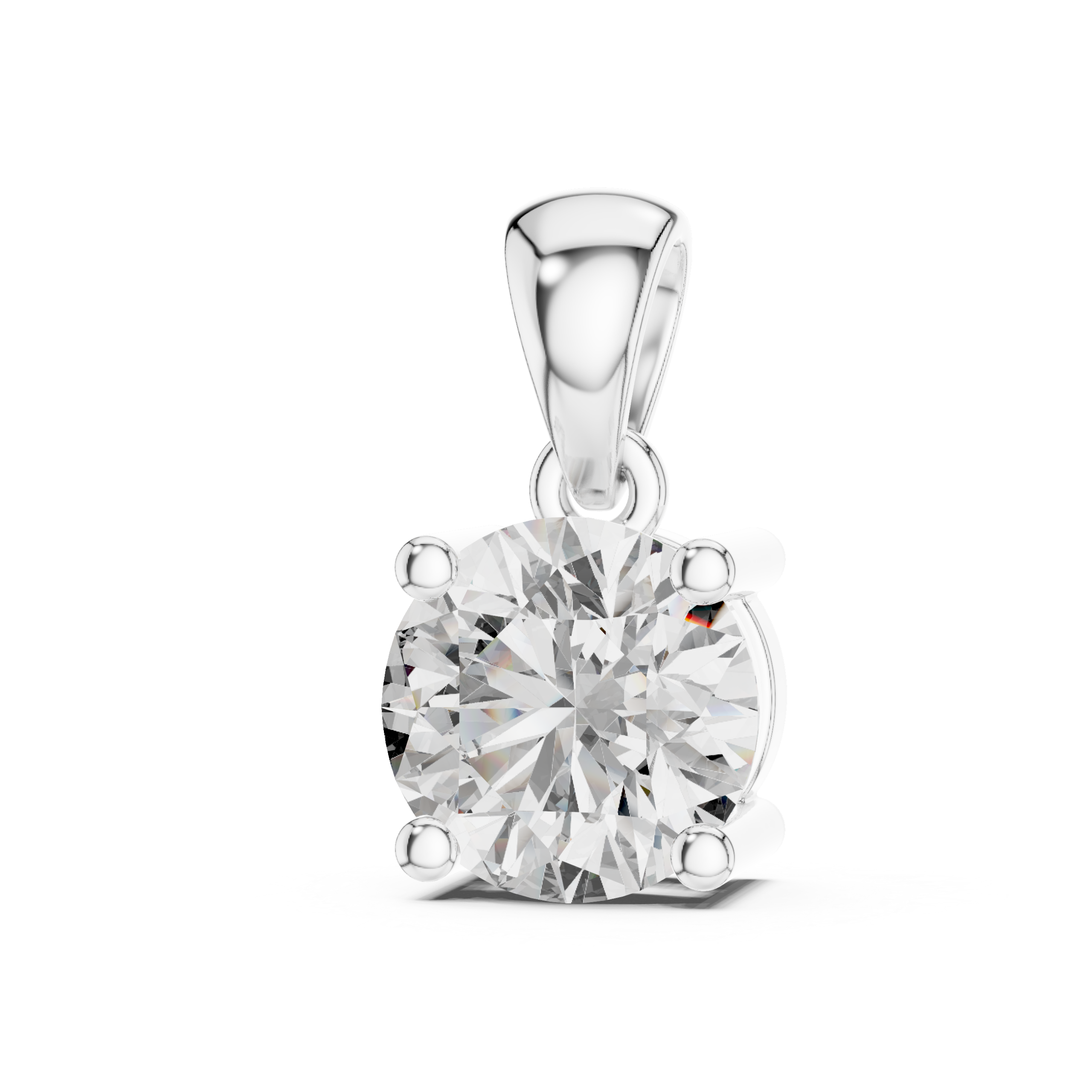 Vogue Asscher Diamond Pendant