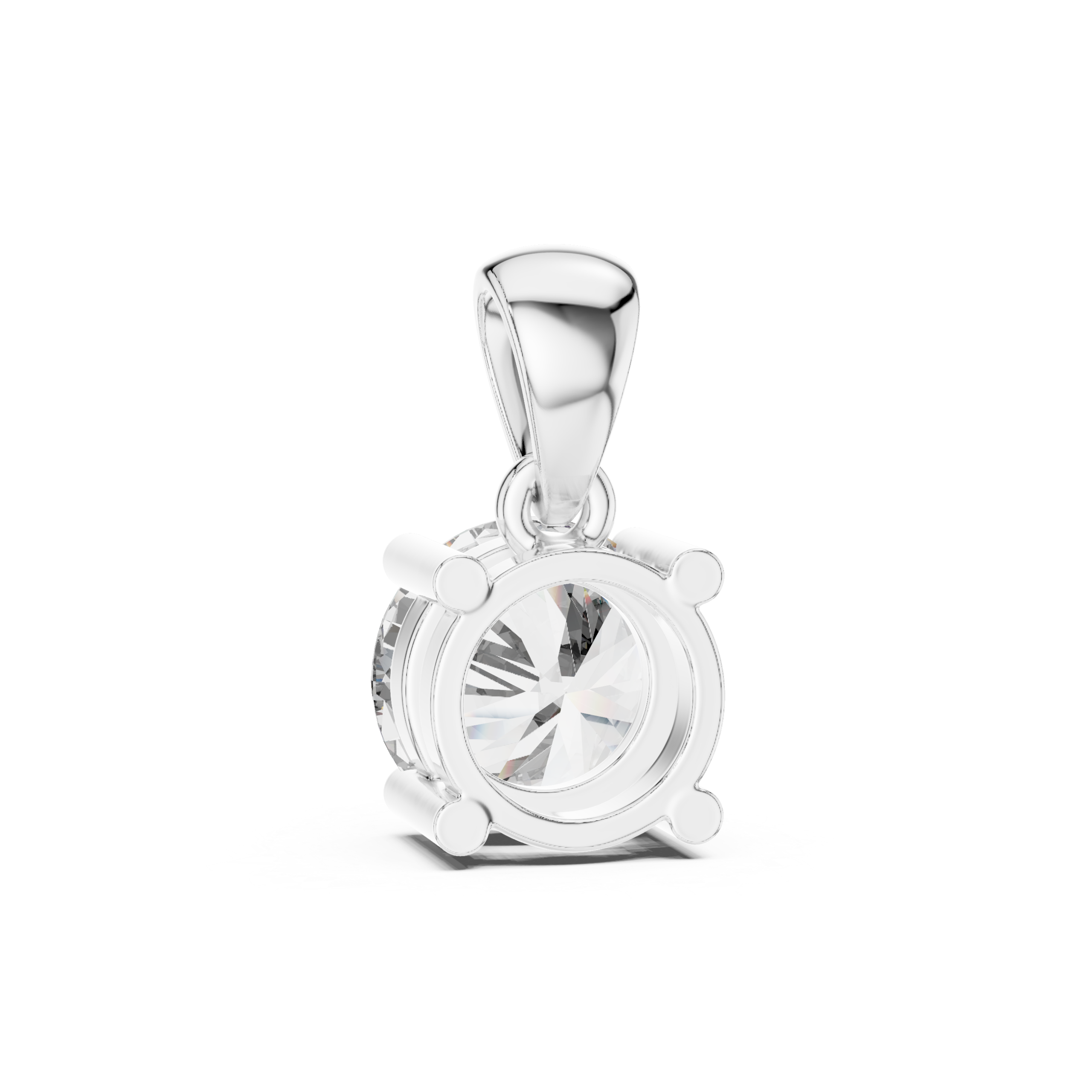 Vogue Asscher Diamond Pendant