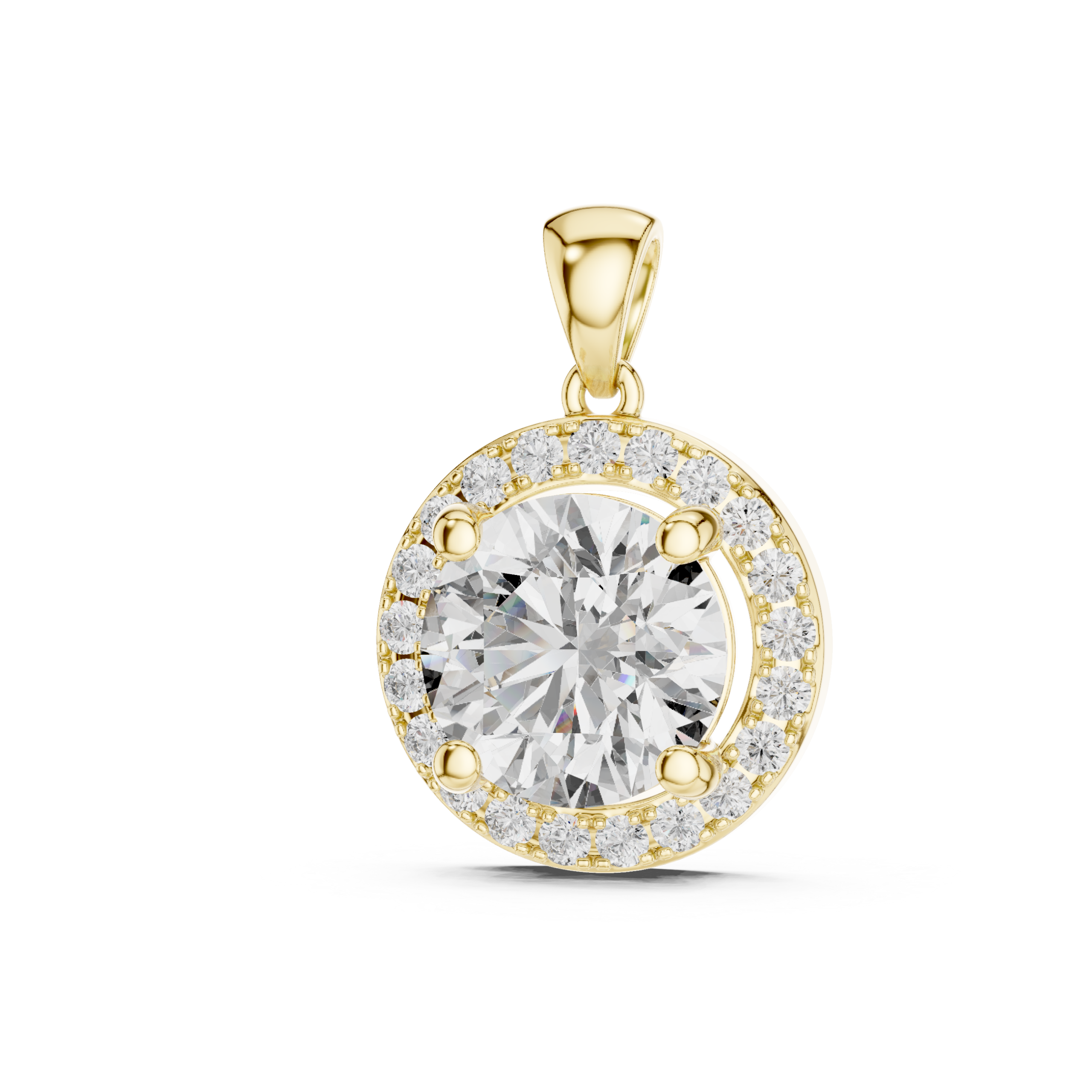 Luxe Asscher Diamond Pendant