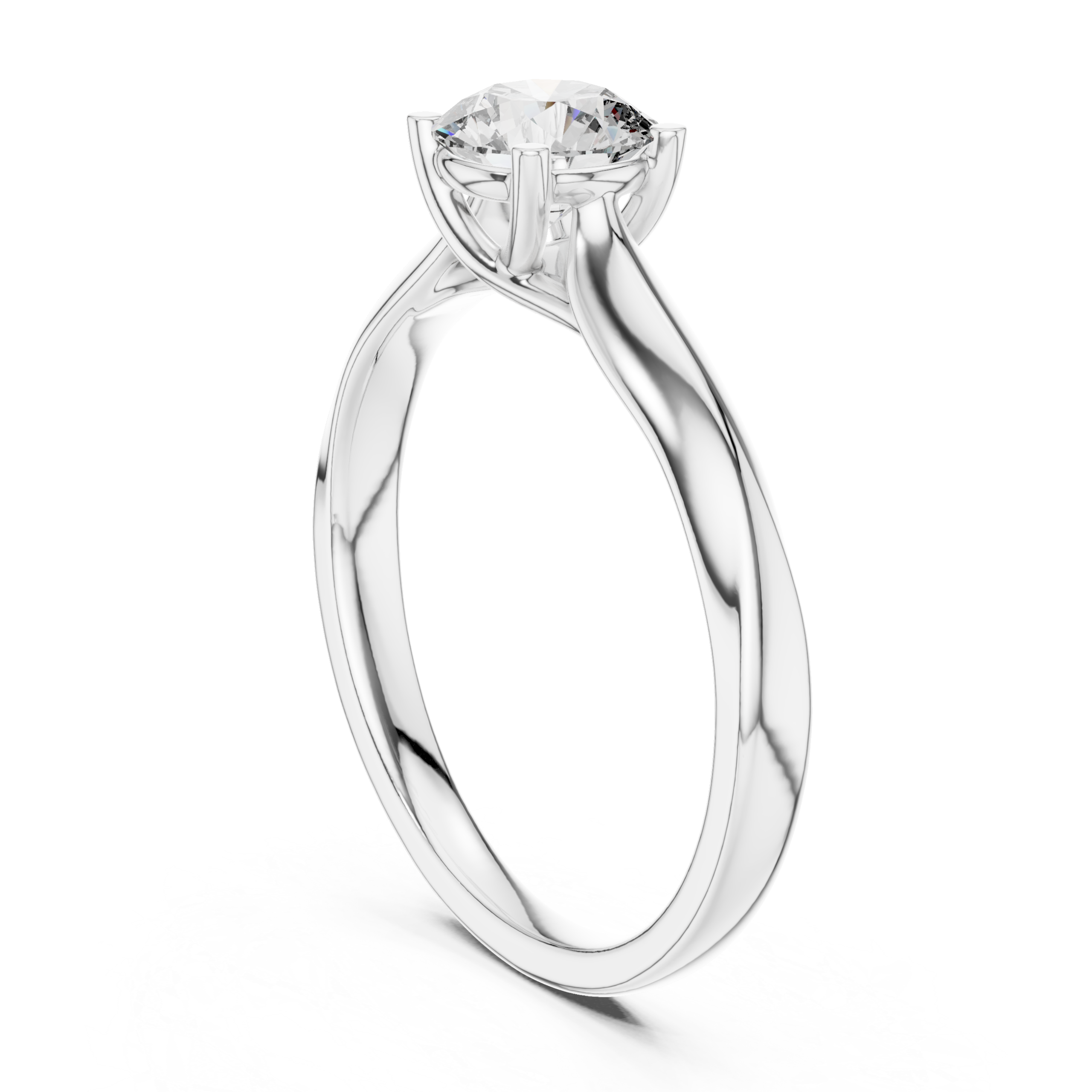 Opulent Oval Diamond Ring