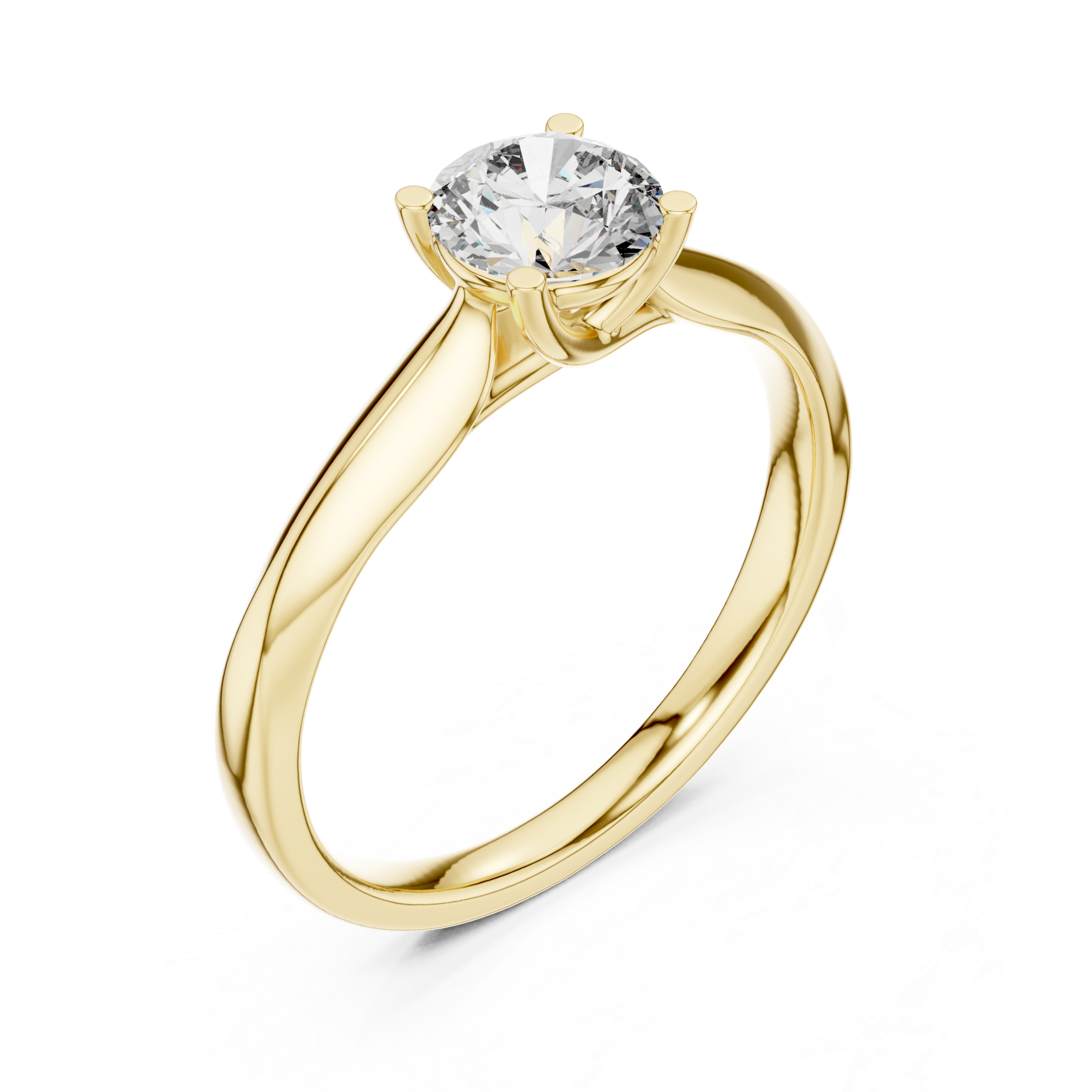 Opulent Oval Diamond Ring