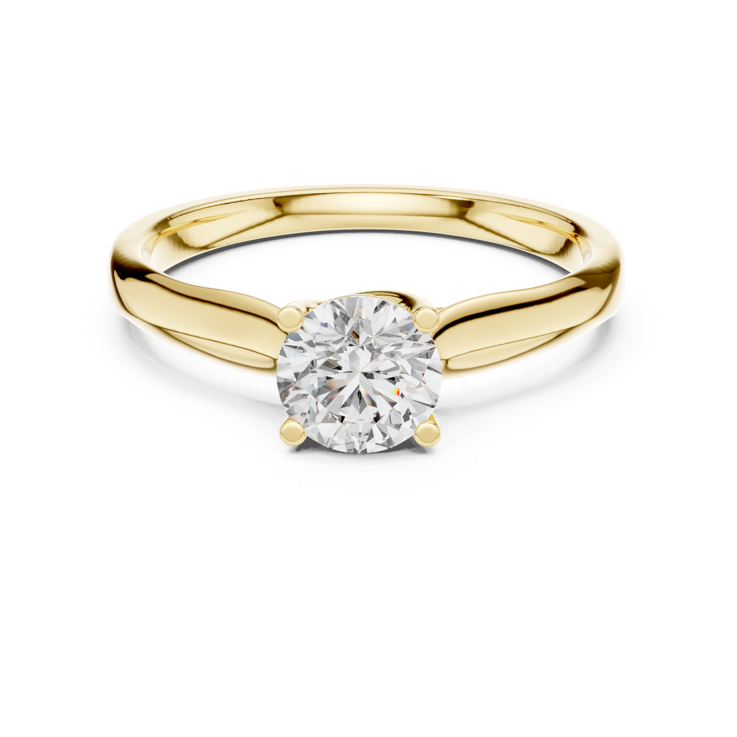 Opulent Oval Diamond Ring