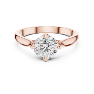 Regal Asscher Diamond Ring