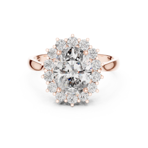 Luxe Asscher Diamond Ring