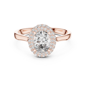 Chic Triangle Diamond Ring