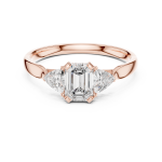 Chic Cushion Diamond Ring