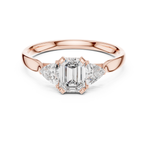 Chic Cushion Diamond Ring