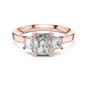 Elegant Tapered Diamond Ring