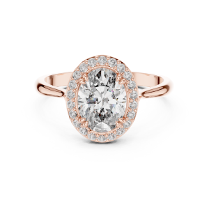 Opulent Cushion Diamond Ring