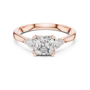 Stylish Round Diamond Ring