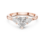 Glam Shield Diamond Ring