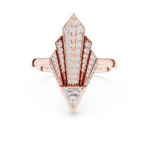 Regal Asscher Diamond  Ring