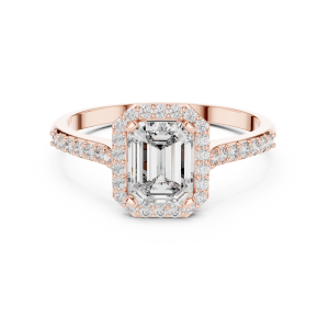 Opulent Emerald Diamond  Ring