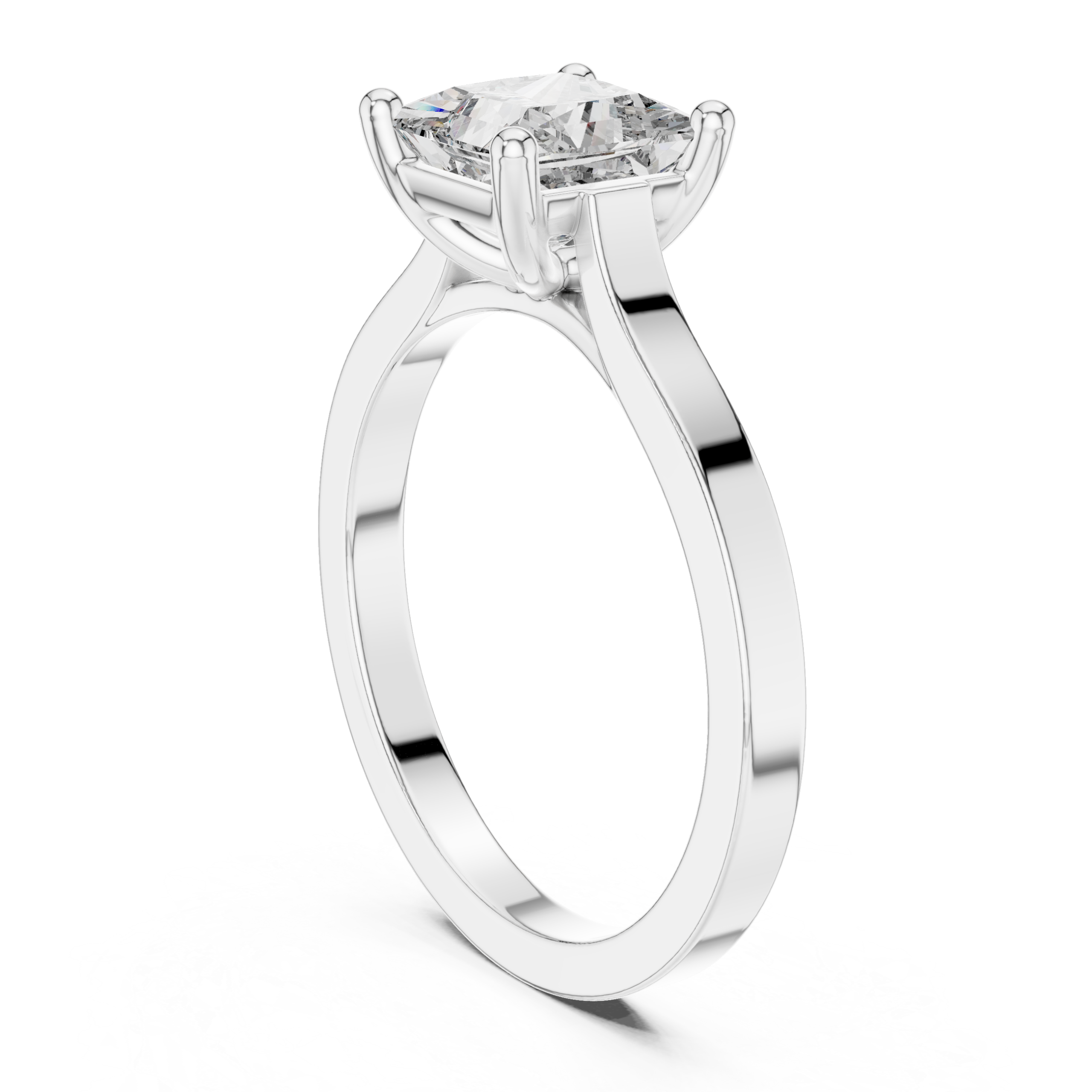 Radiant Princess Diamond Ring