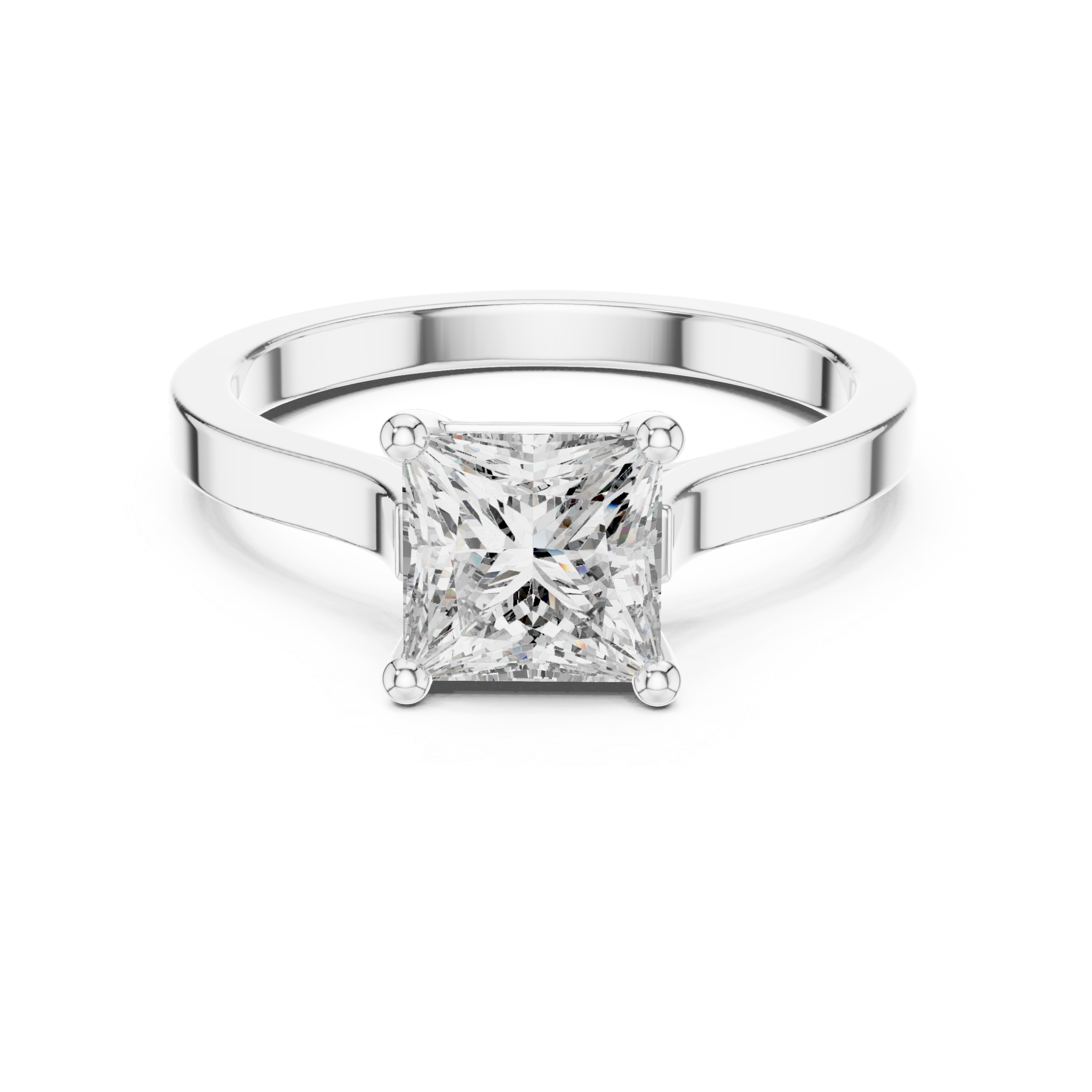 Radiant Princess Diamond Ring