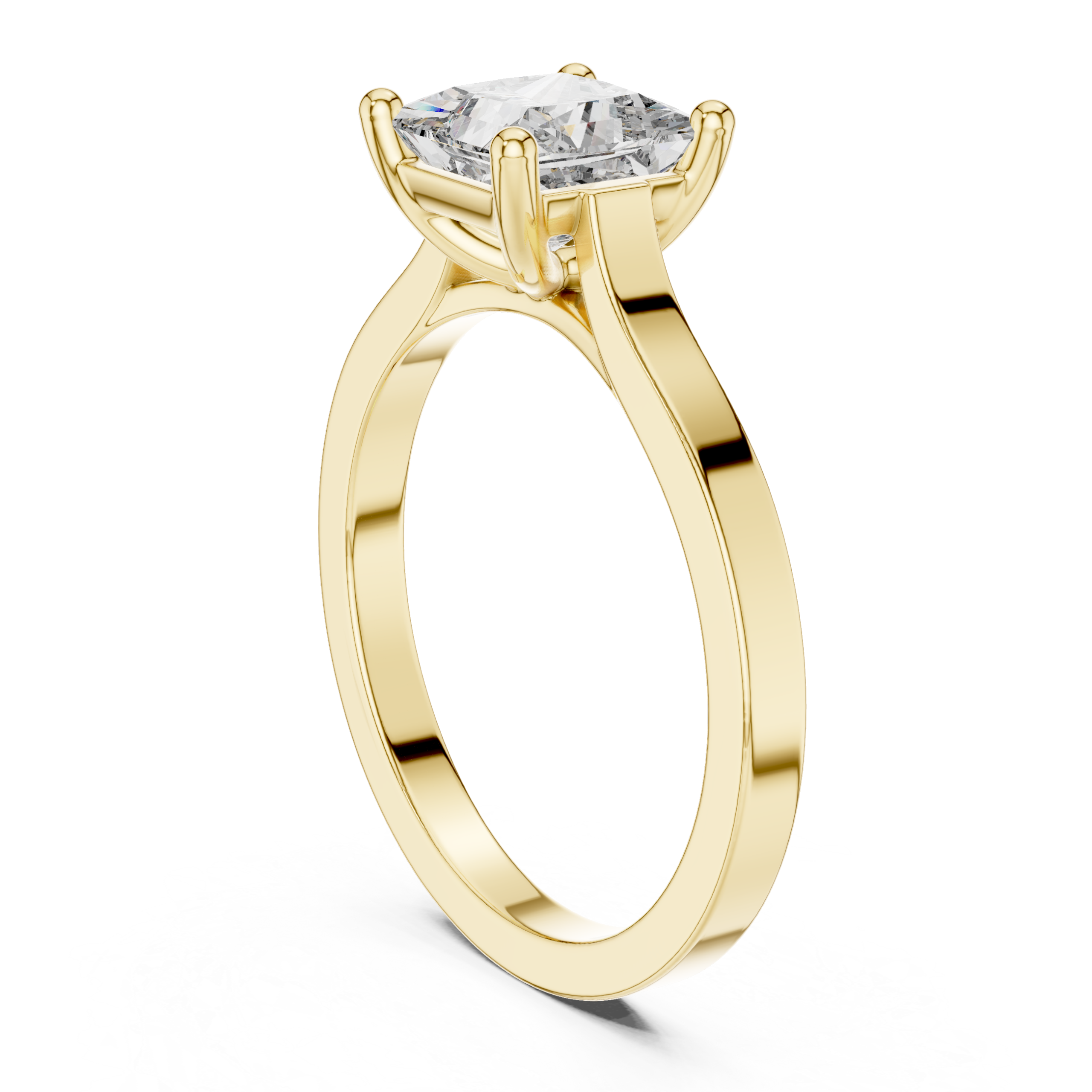 Radiant Princess Diamond Ring