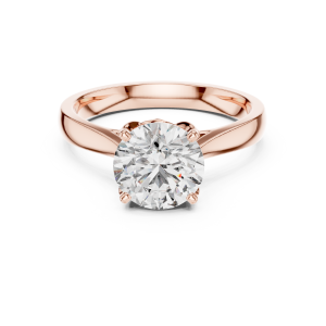 Stylish Tapered Diamond Ring