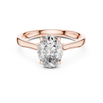 Stylish Shield Diamond Ring