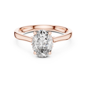 Stylish Shield Diamond Ring