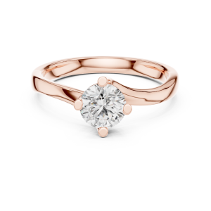 Vivid Radiant Diamond Ring