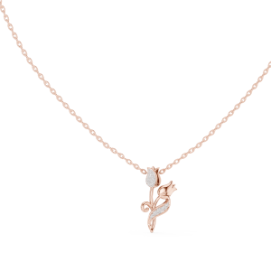 Posh Tapered Diamond Pendant