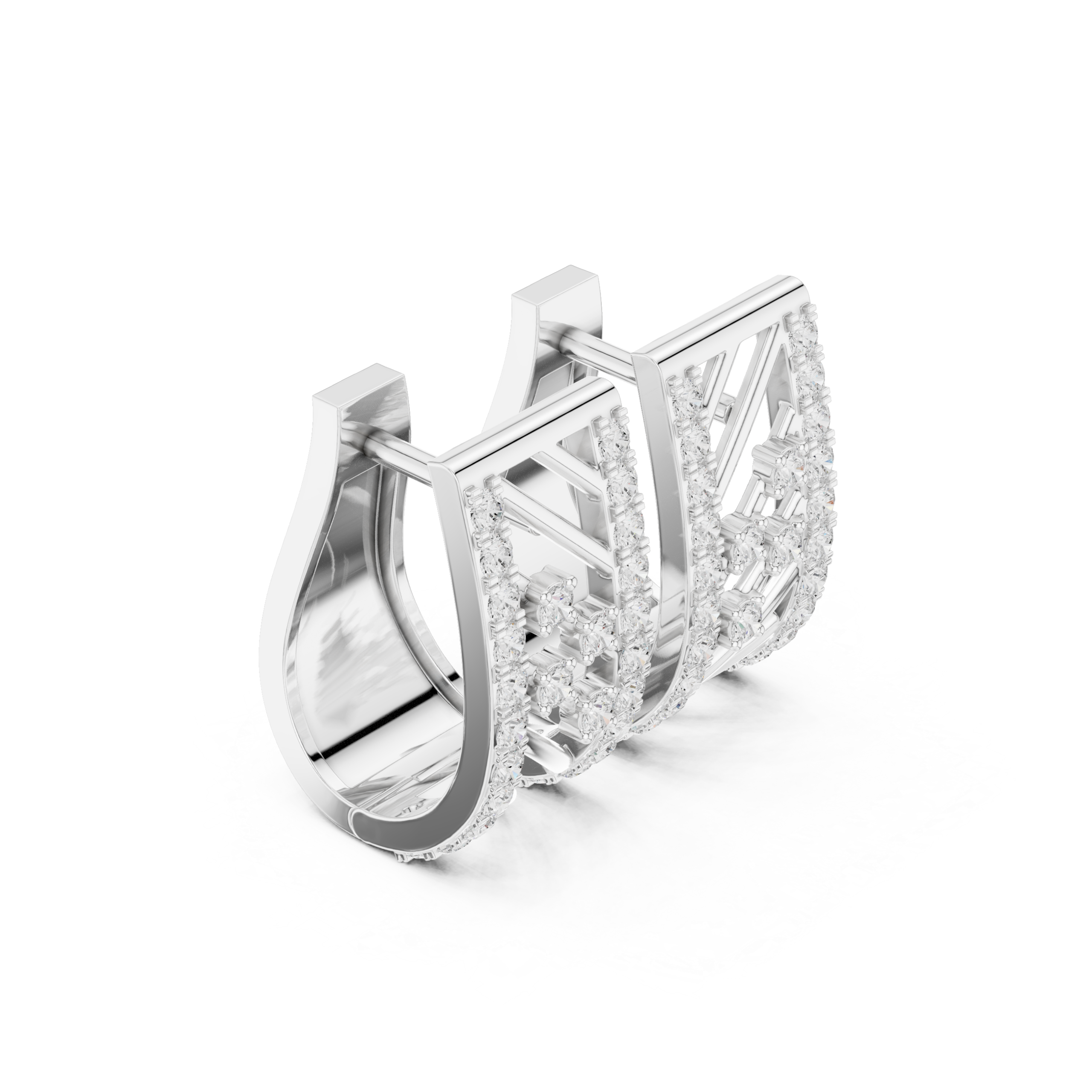 Allure Kite Diamond Earrings