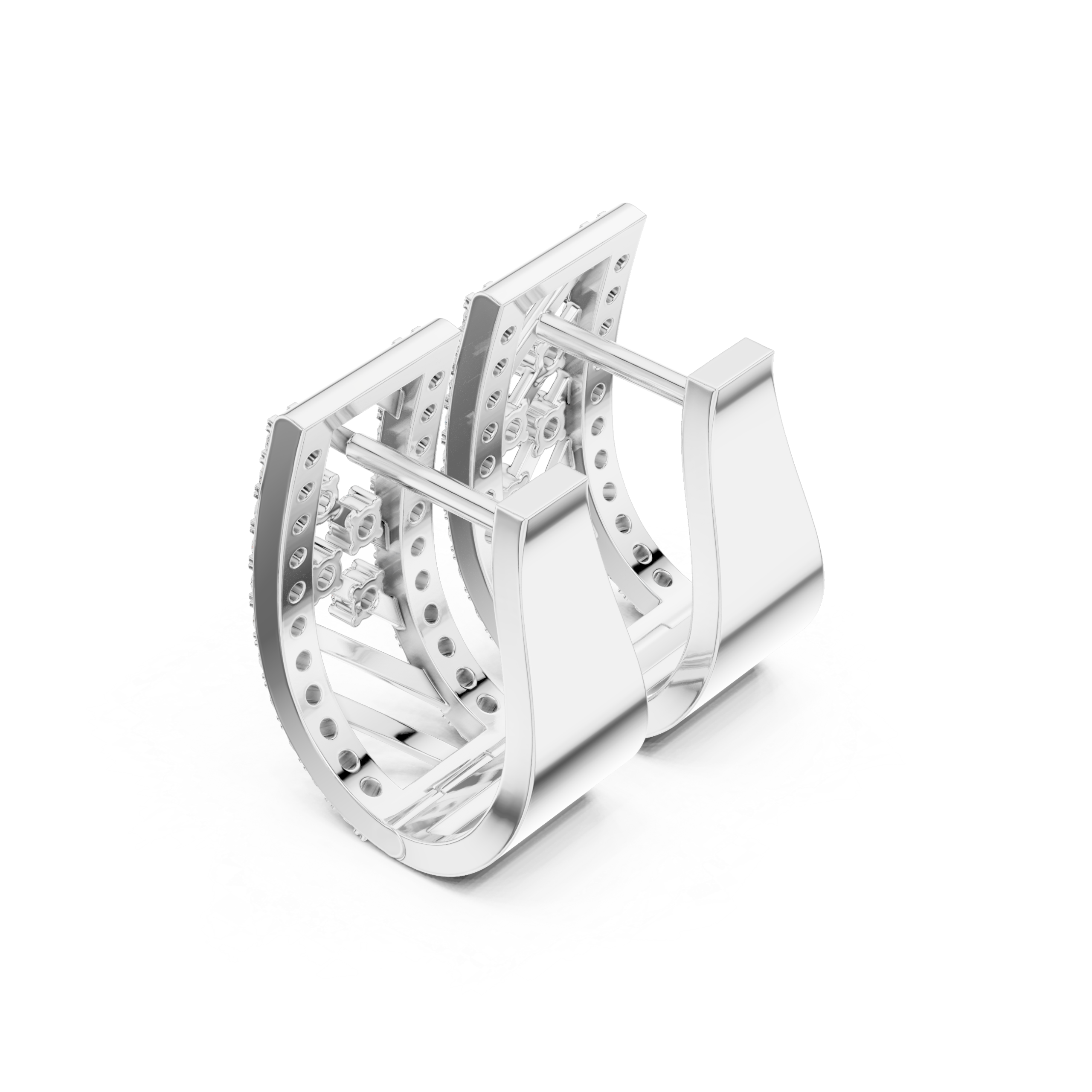 Allure Kite Diamond Earrings