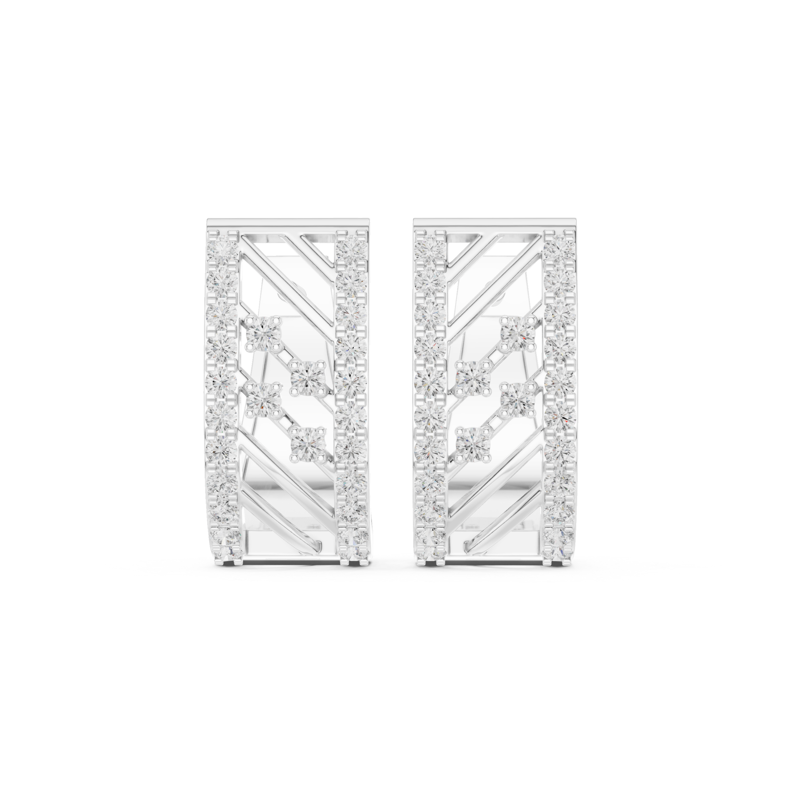 Allure Kite Diamond Earrings