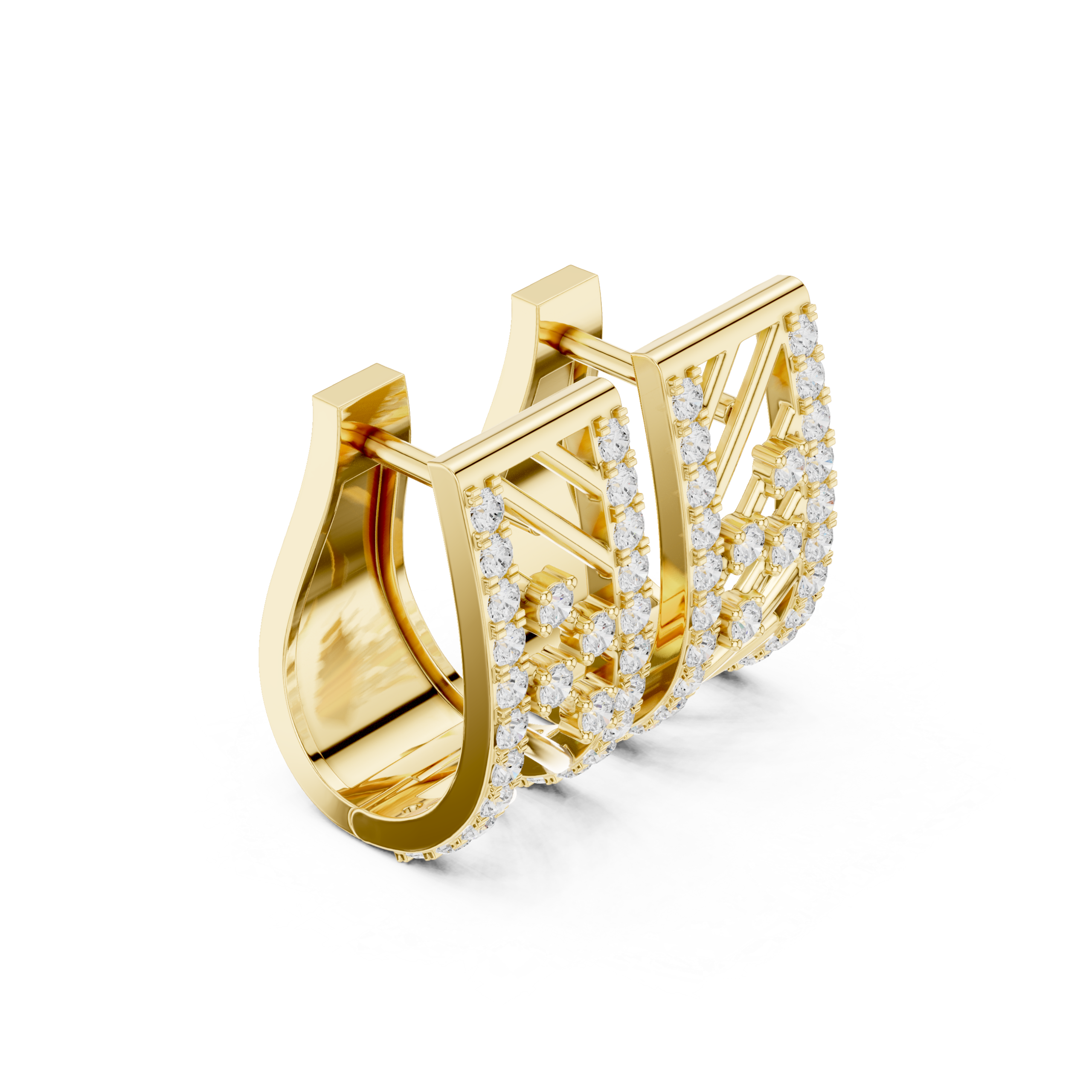 Allure Kite Diamond Earrings