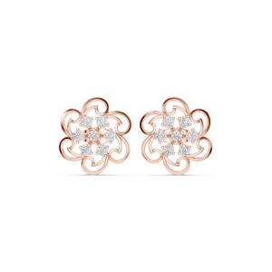 Glam Princess Diamond Earrings