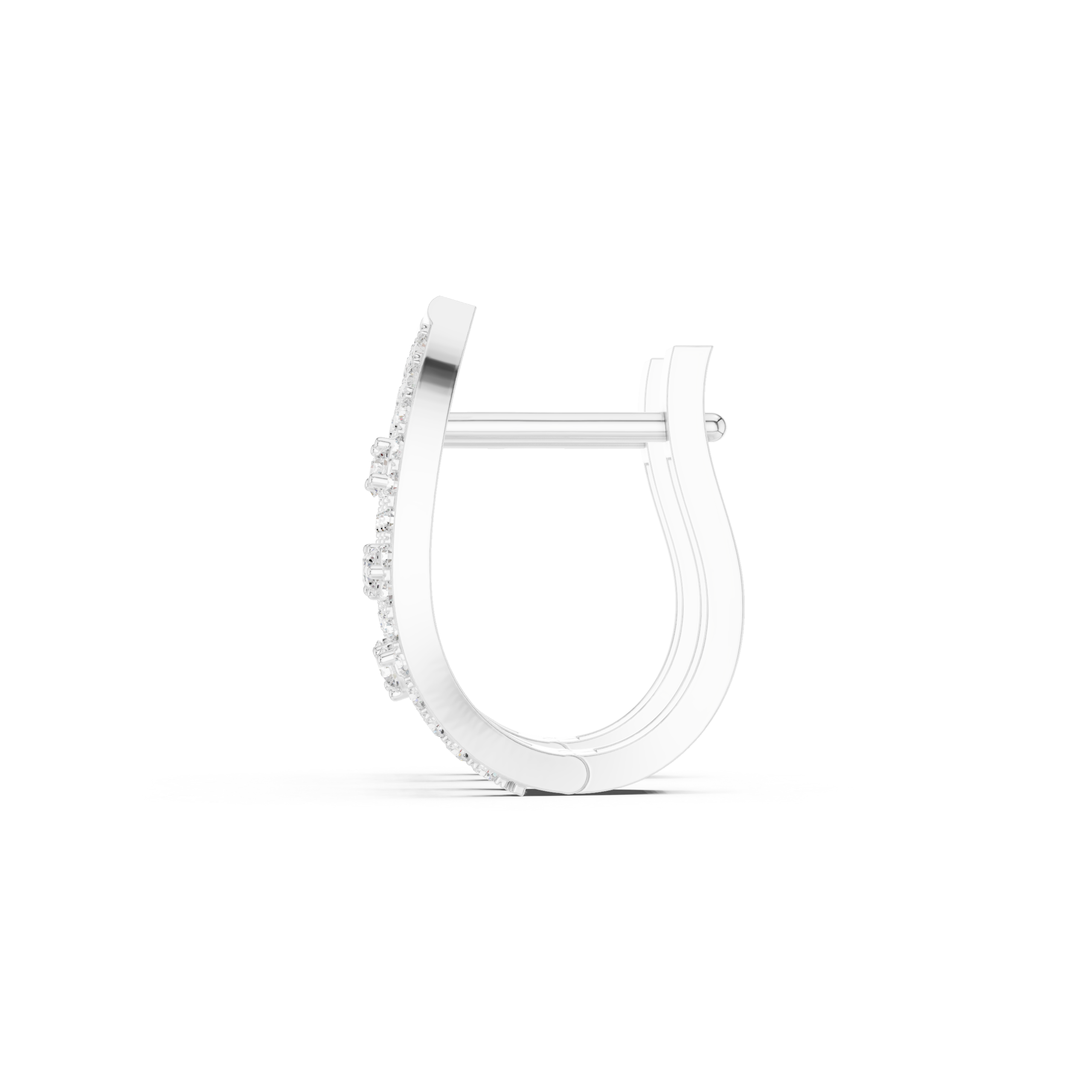 Glam Heart Diamond Earrings