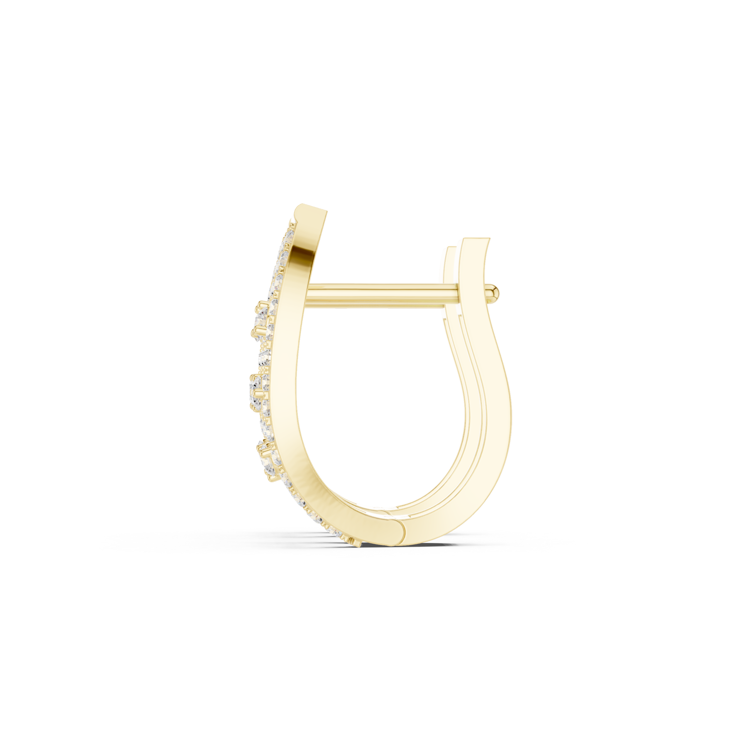 Glam Heart Diamond Earrings