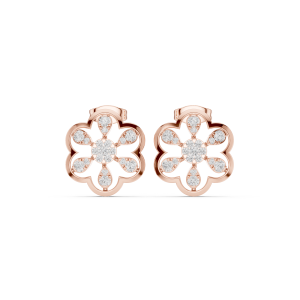 Fierce Emerald Diamond Earrings