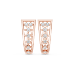 Fierce Cushion Diamond Earrings