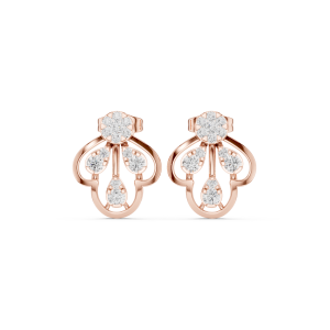 Vogue Baguette Diamond Earrings