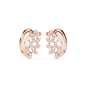 Luxe Princess Diamond Earrings