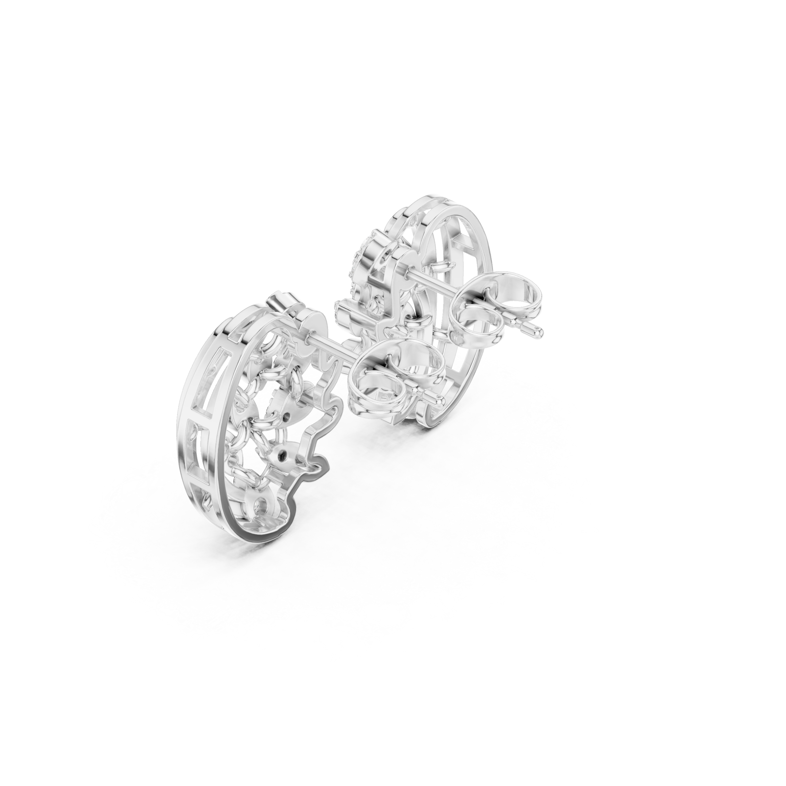 Luxe Princess Diamond Earrings