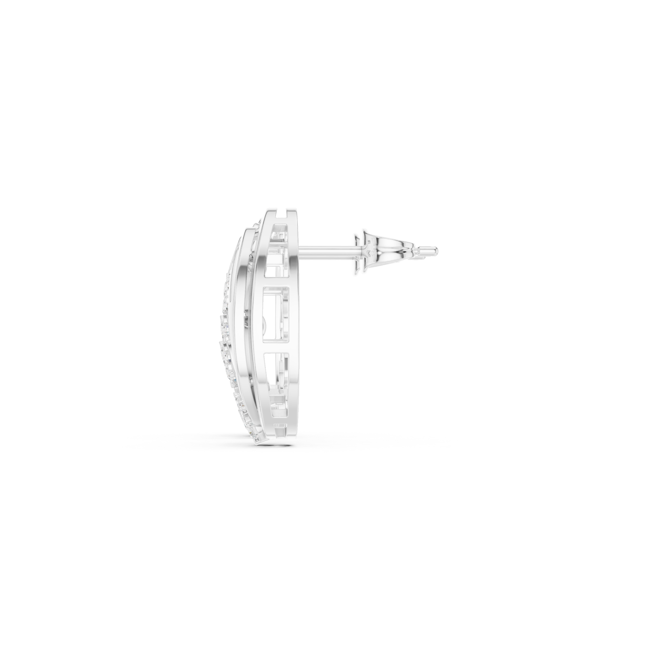 Luxe Princess Diamond Earrings