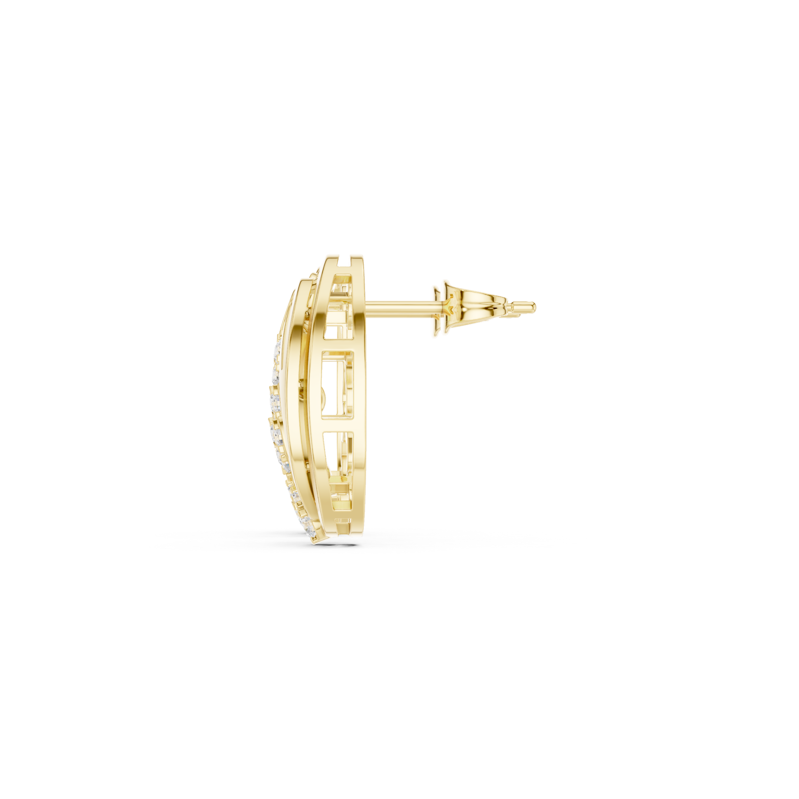 Luxe Princess Diamond Earrings