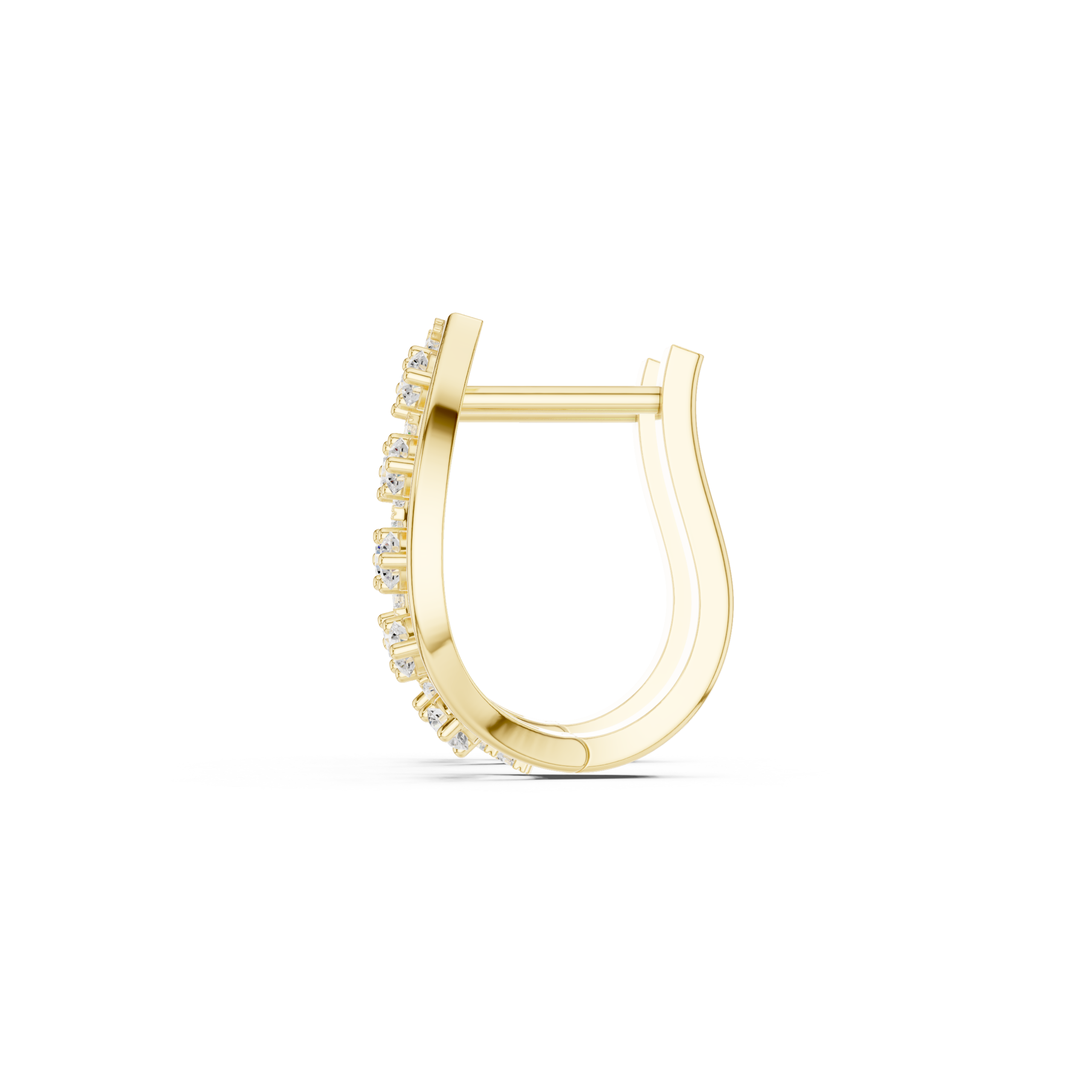 Gleaming Pear Diamond Earrings