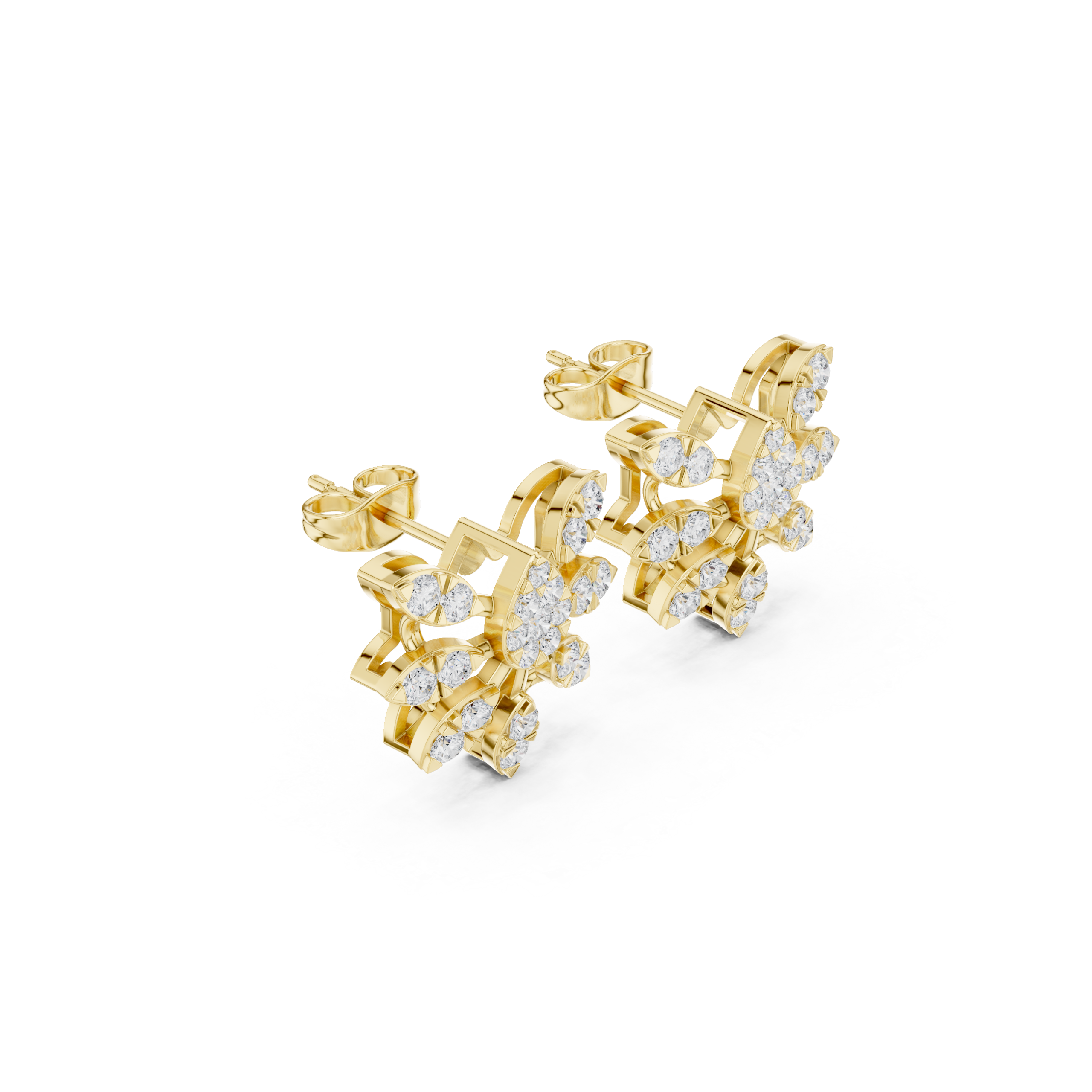 Fierce Marquise Diamond Earrings