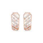 Glam Oval Diamond Earrings