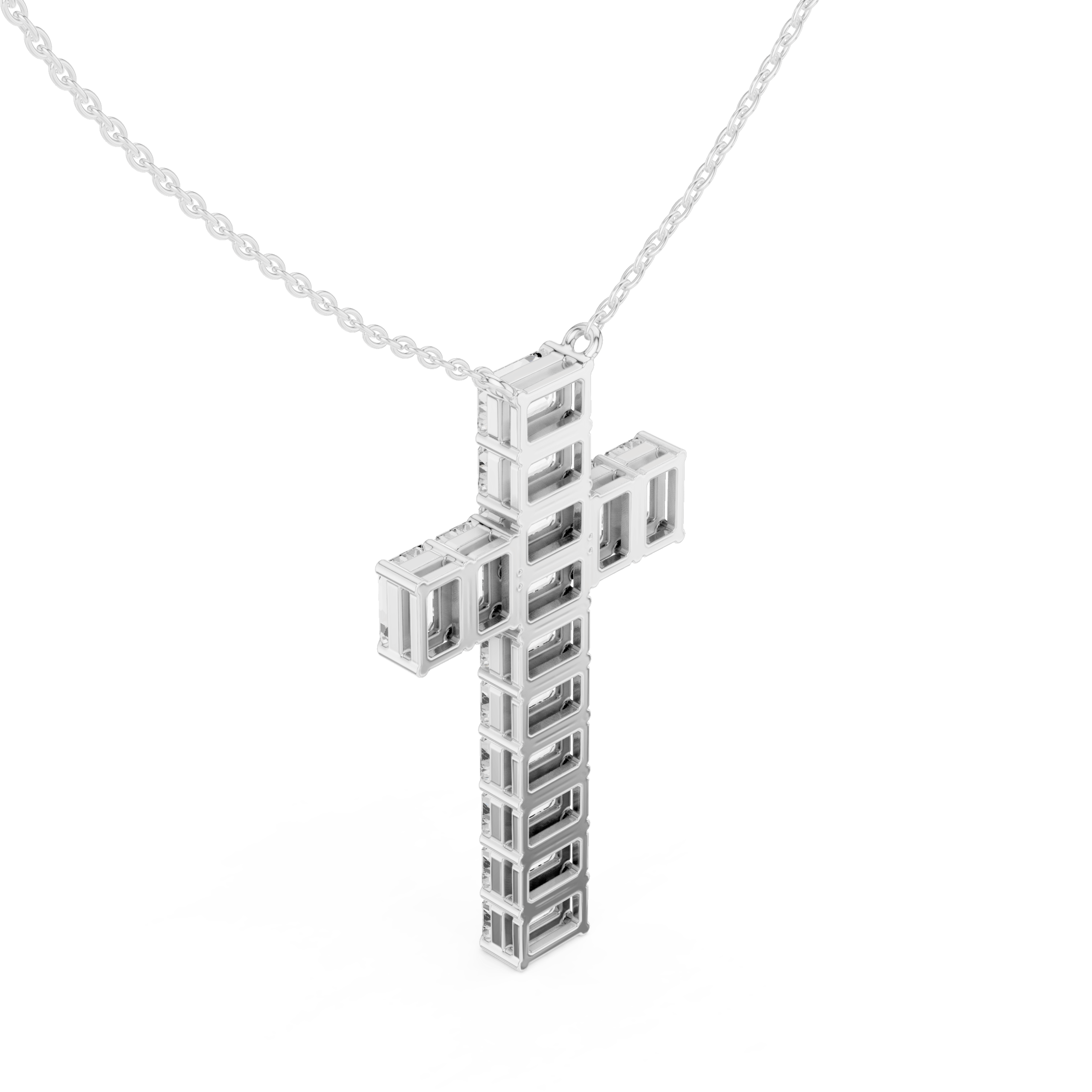 Celeste Emerald Diamond Pendant