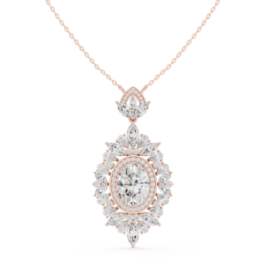 Stellar Multi-Shape Diamond Pendant