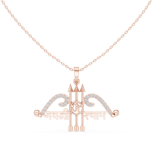 Lumina Round Diamond Pendant