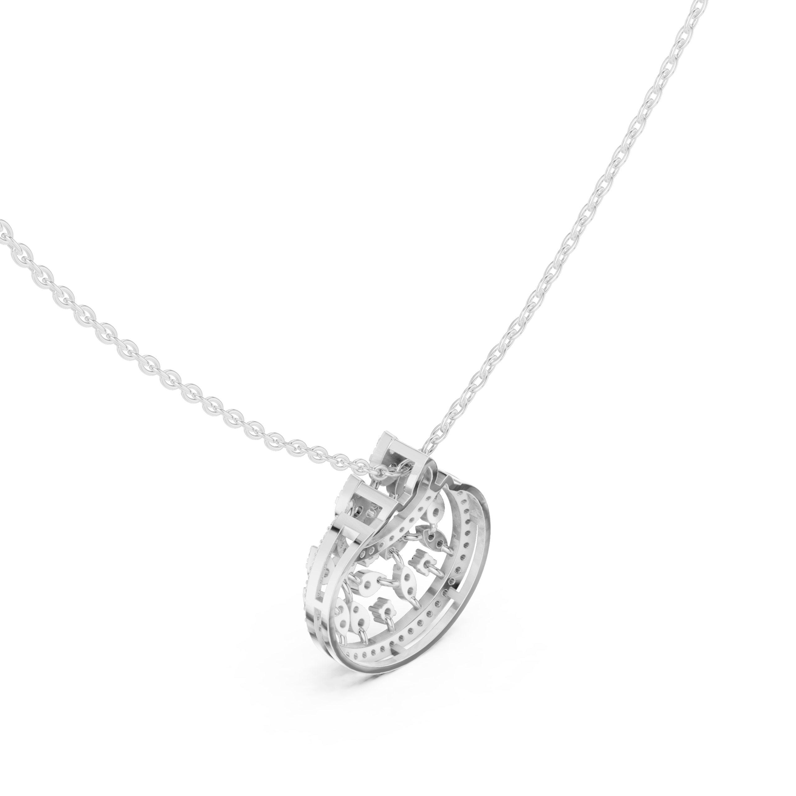 Serene Round Pendant