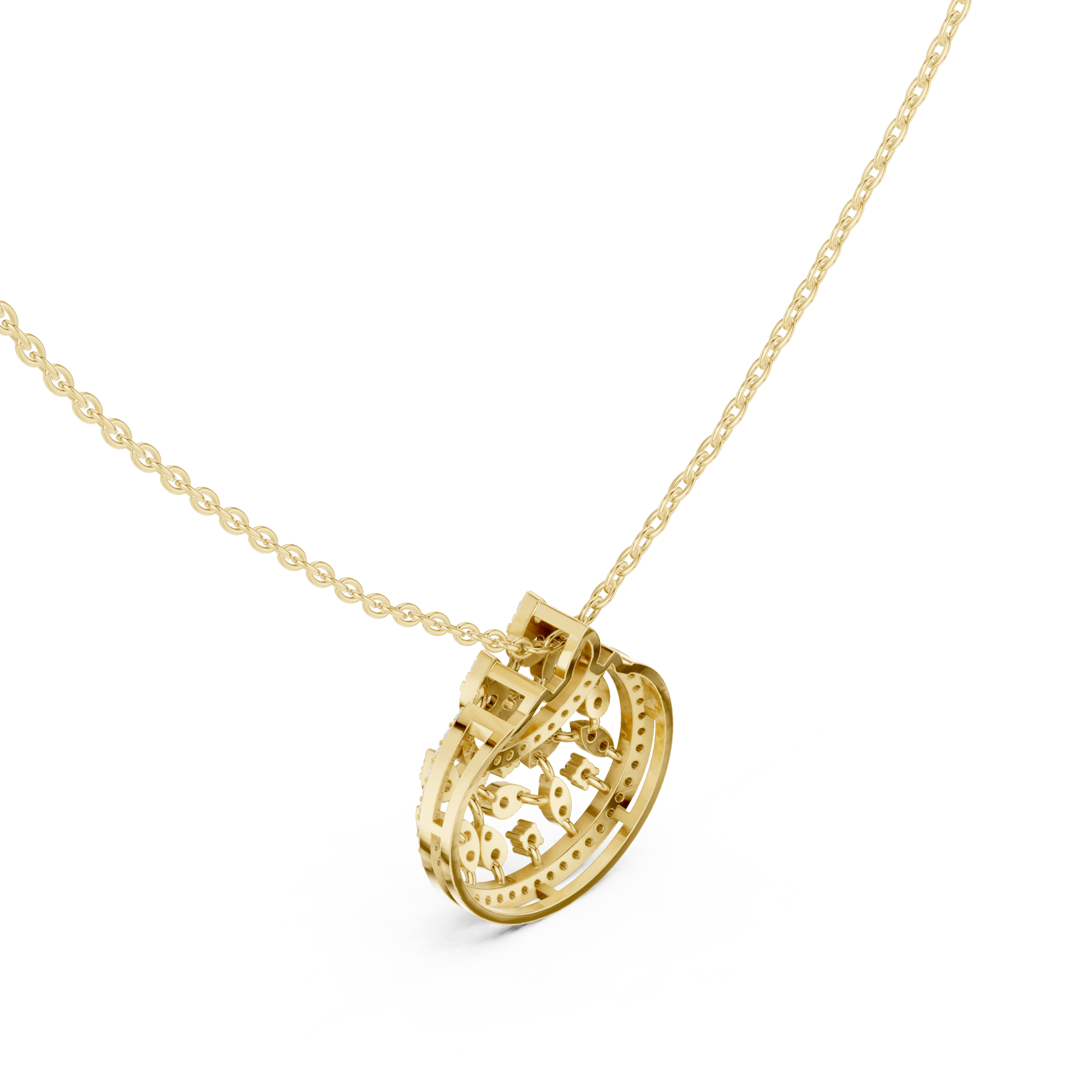 Serene Round Pendant