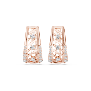 Dazzling Pear Diamond Earrings