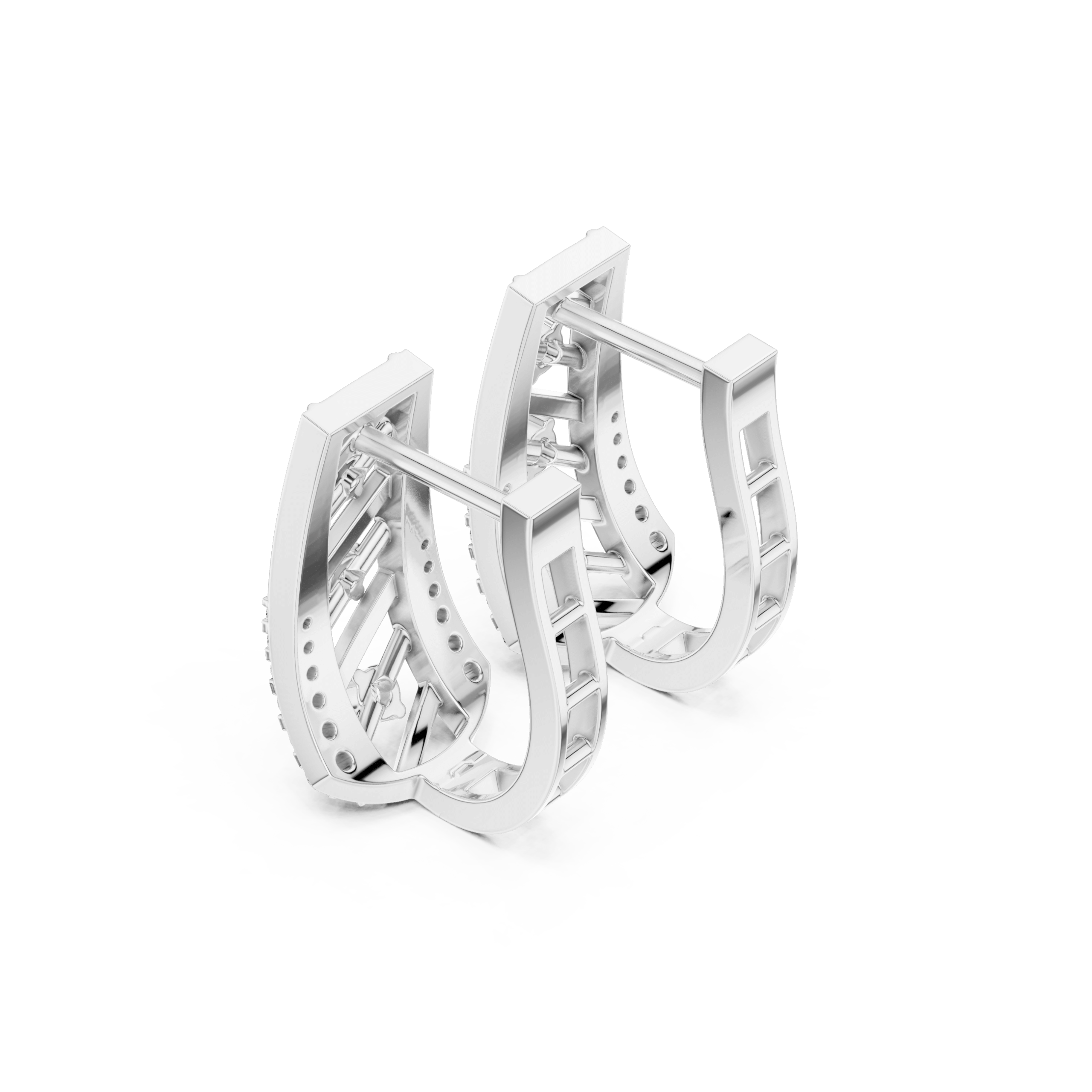 Dazzling Pear Diamond Earrings