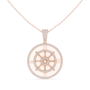 Velvet Round Pendant